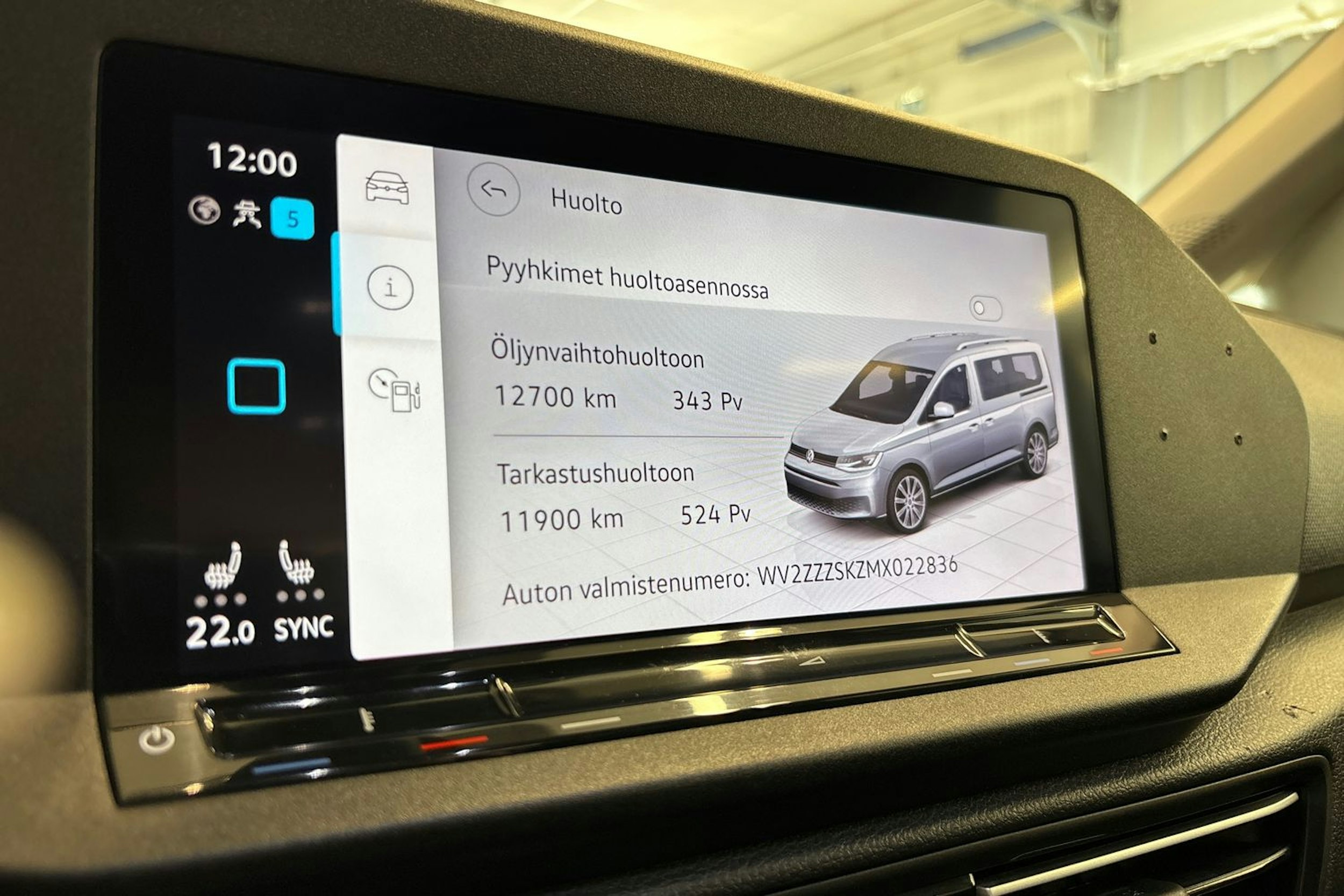 vihreä Volkswagen Caddy Maxi 2021 kuva 27.
