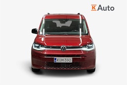 Punainen Volkswagen Caddy Maxi 2021 kuva 5.