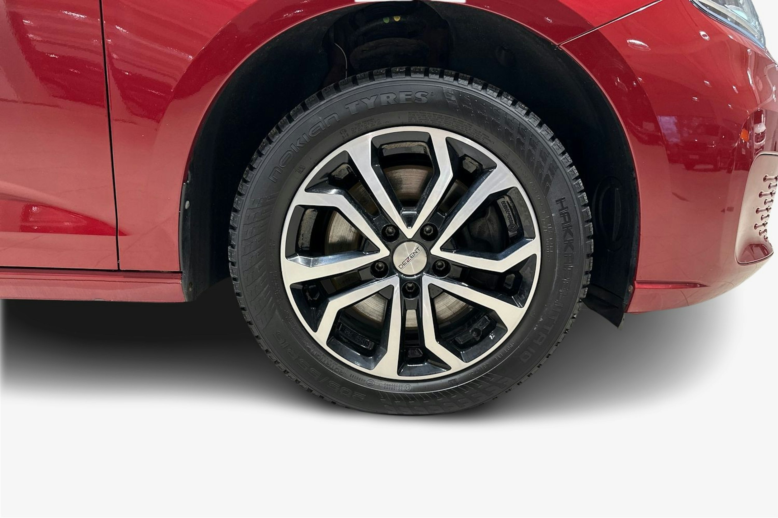 Punainen Volkswagen Caddy Maxi 2021 kuva 11.