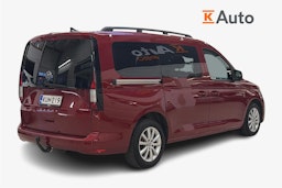 punainen Volkswagen Caddy Maxi 2021 kuva 3.