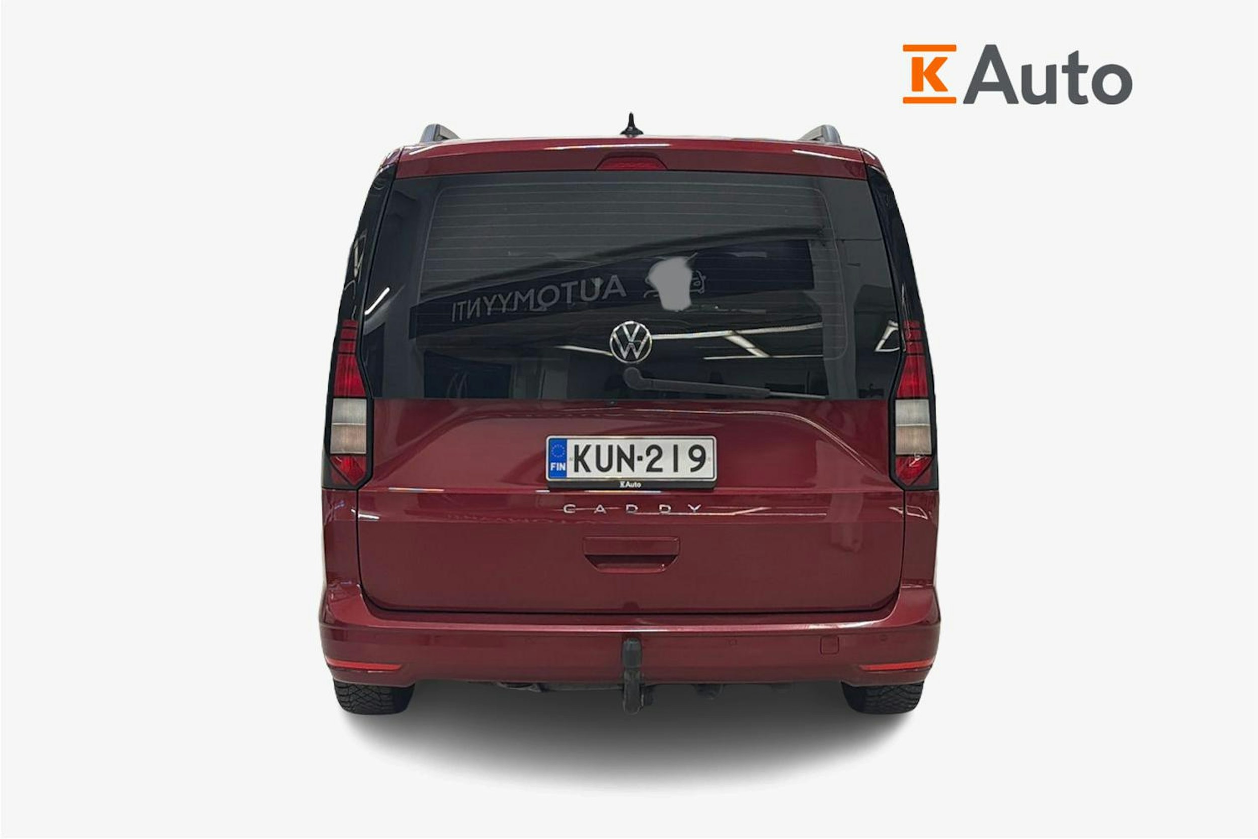 punainen Volkswagen Caddy Maxi 2021 kuva 4.