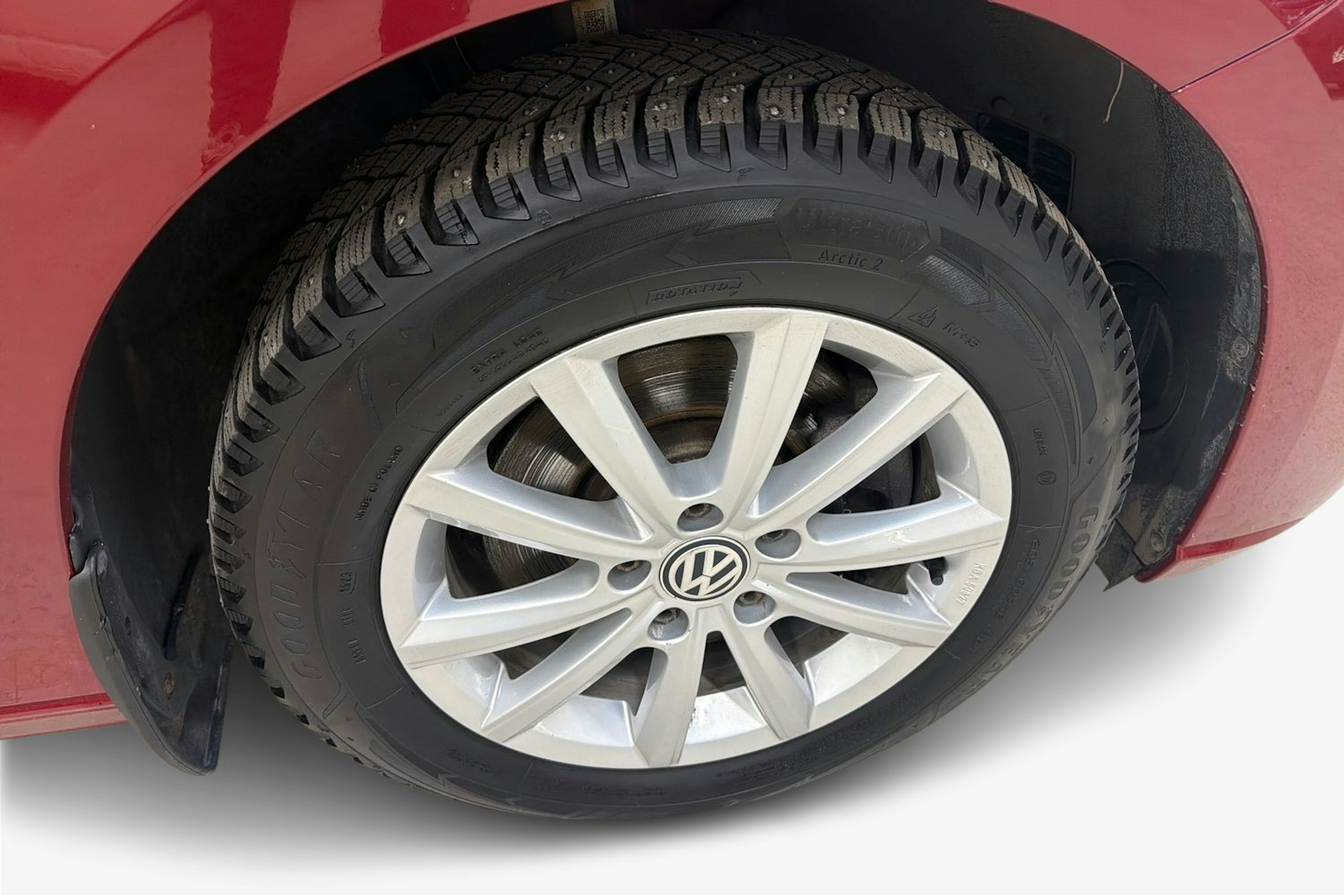 punainen Volkswagen Caddy Maxi 2021 kuva 12.