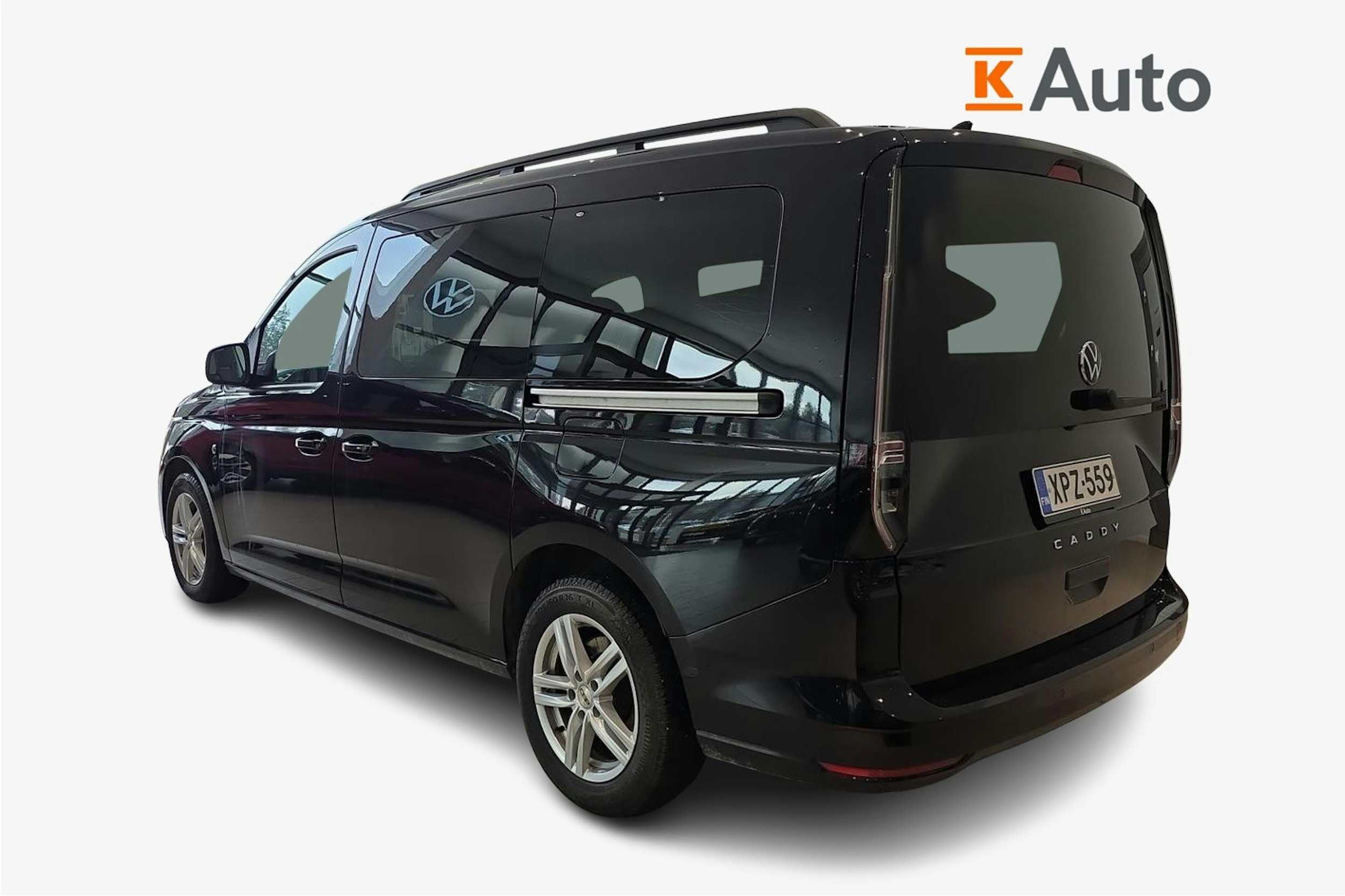musta Volkswagen Caddy Maxi 2021 kuva 2.