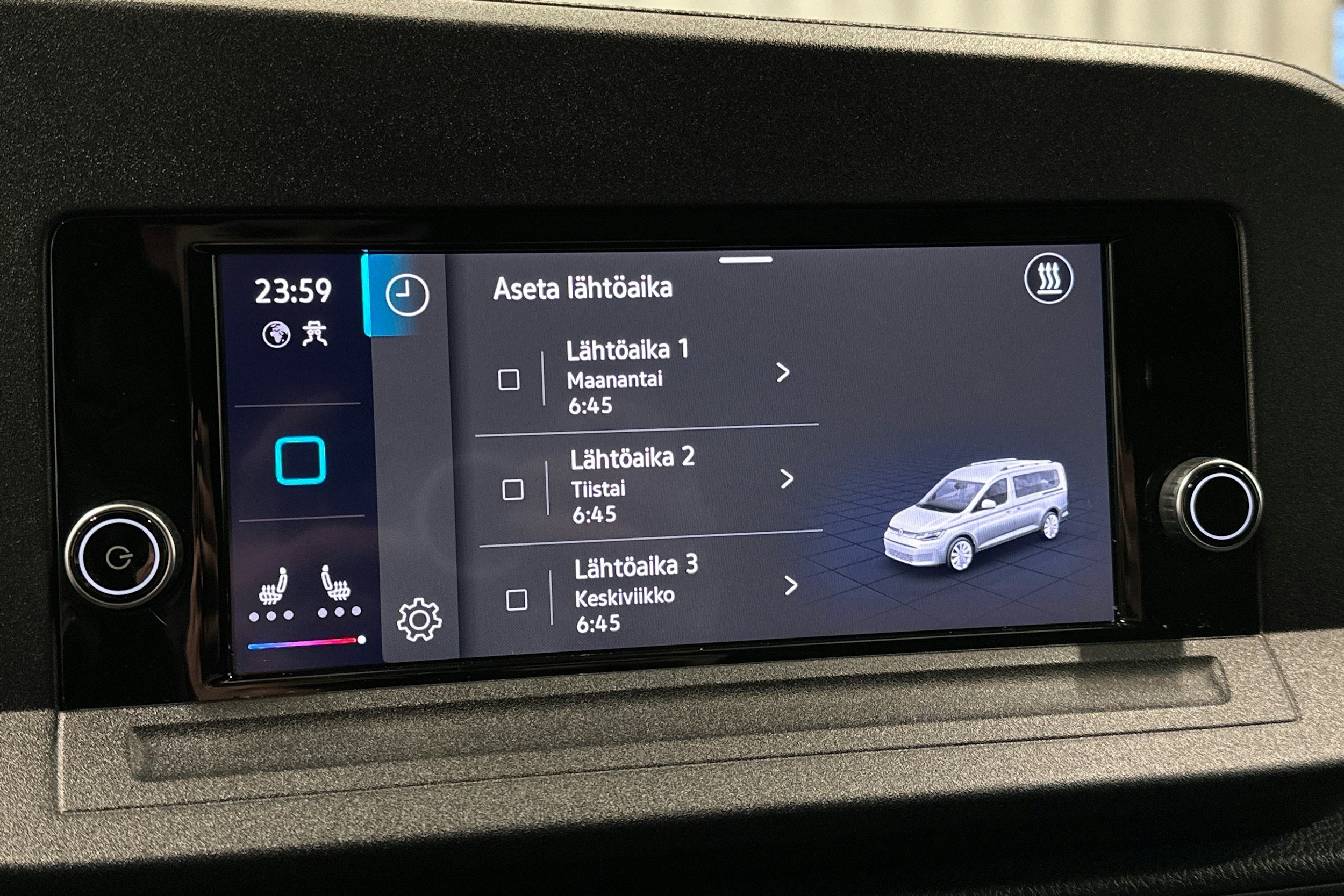 valkoinen Volkswagen Caddy Maxi 2022 kuva 22.