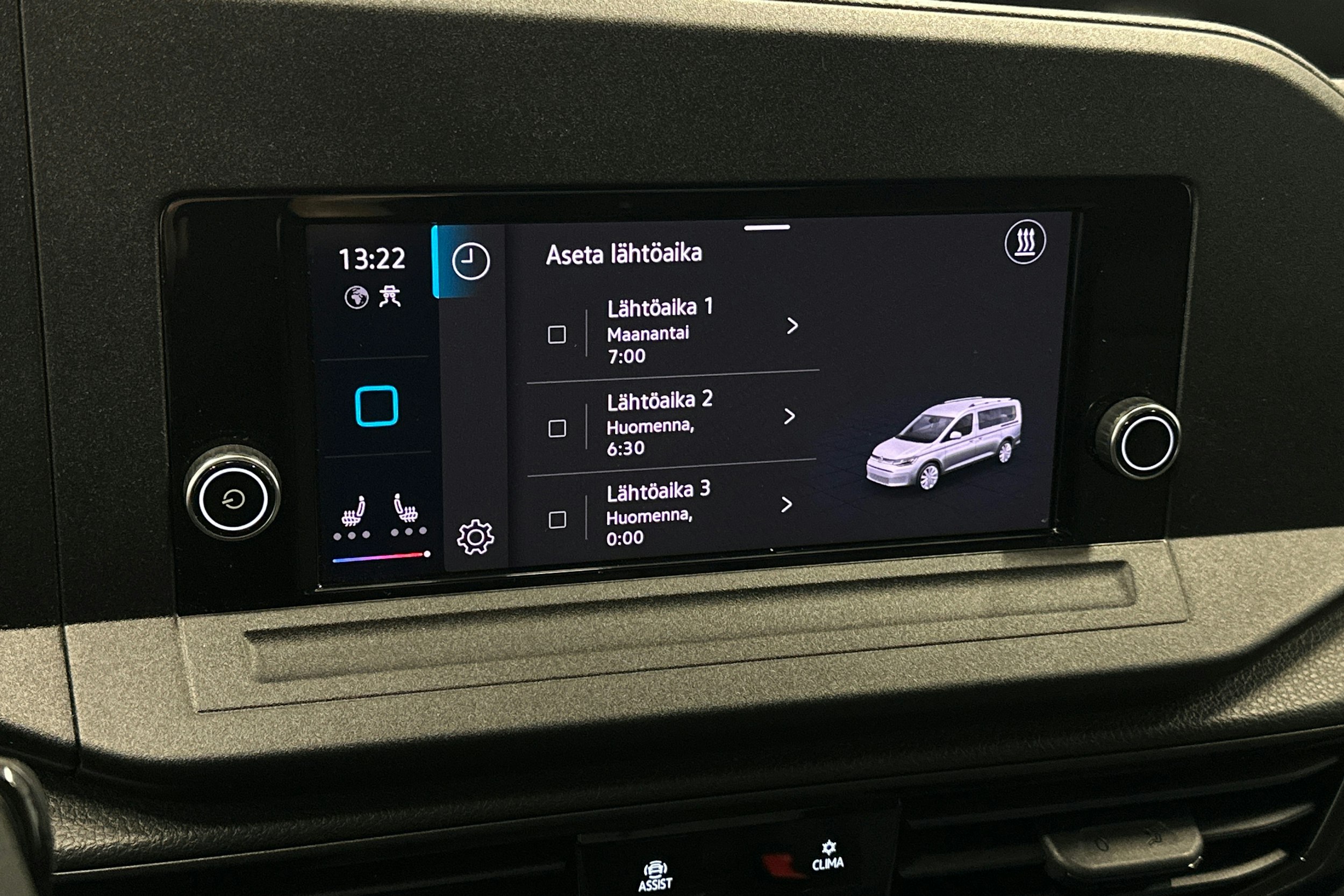 musta Volkswagen Caddy Maxi 2022 kuva 22.