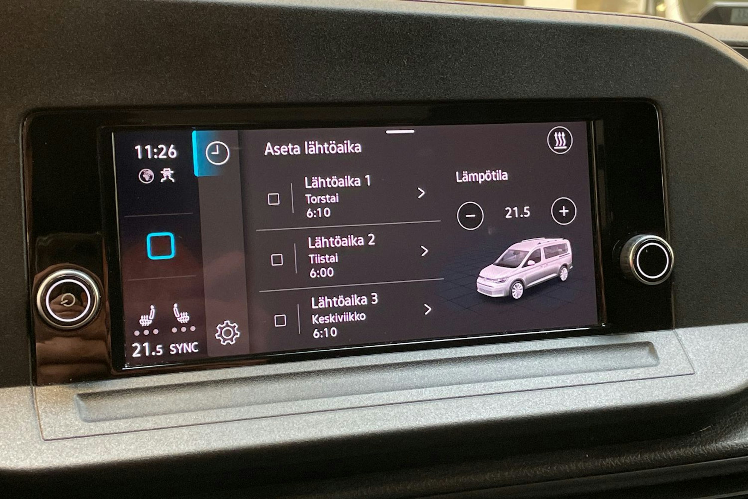 harmaa Volkswagen Caddy Maxi 2022 kuva 25.