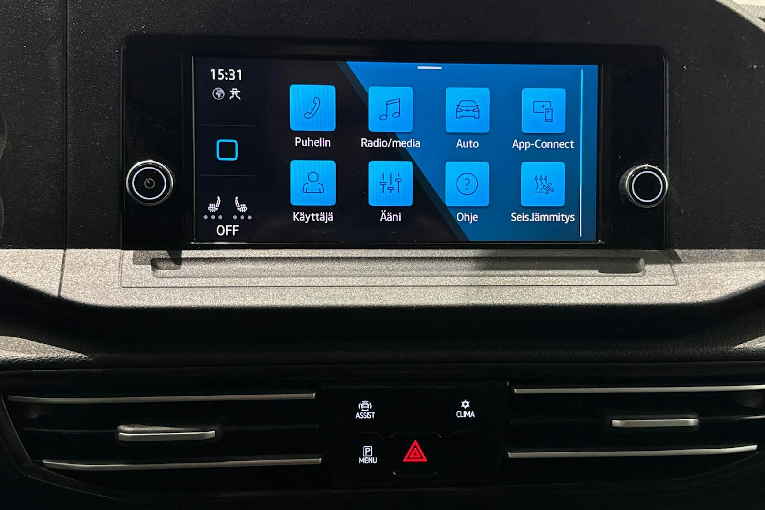 valkoinen Volkswagen Caddy Maxi 2022 kuva 19.