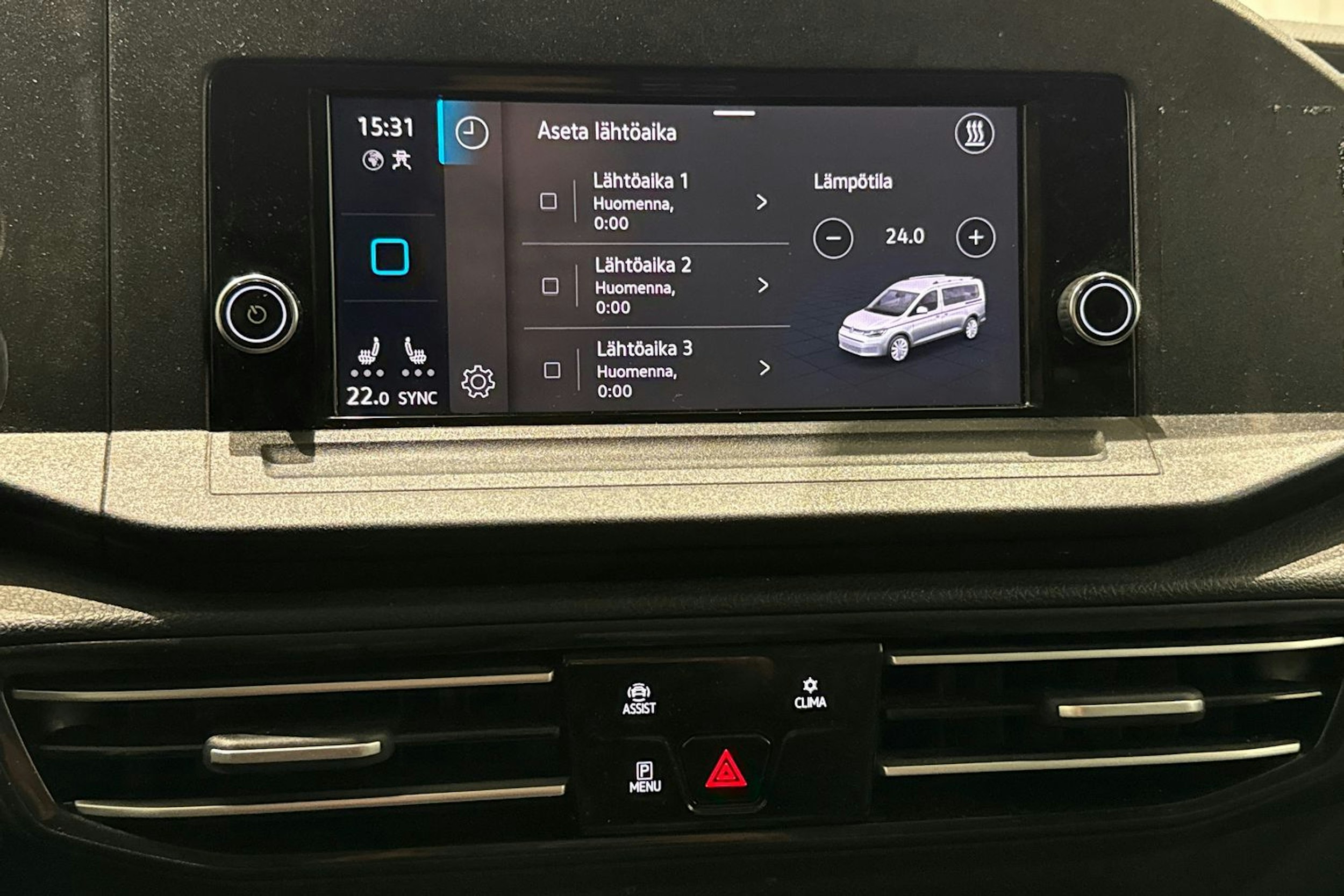 valkoinen Volkswagen Caddy Maxi 2022 kuva 22.