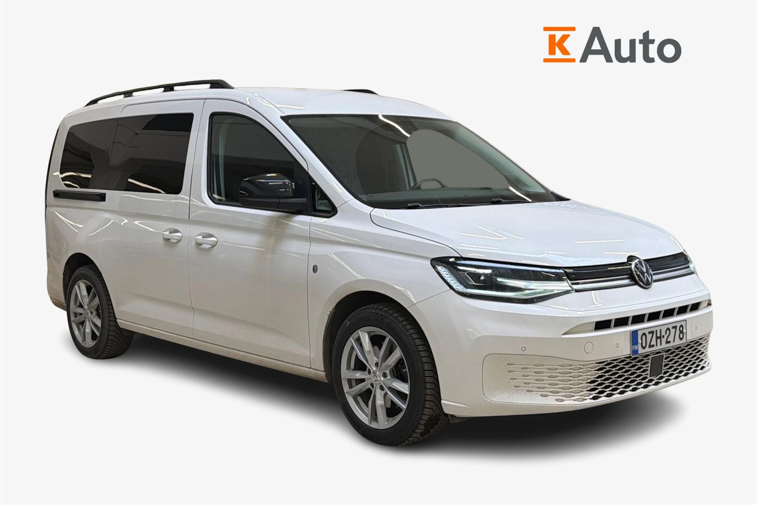 valkoinen Volkswagen Caddy Maxi 2022 kuva 1.