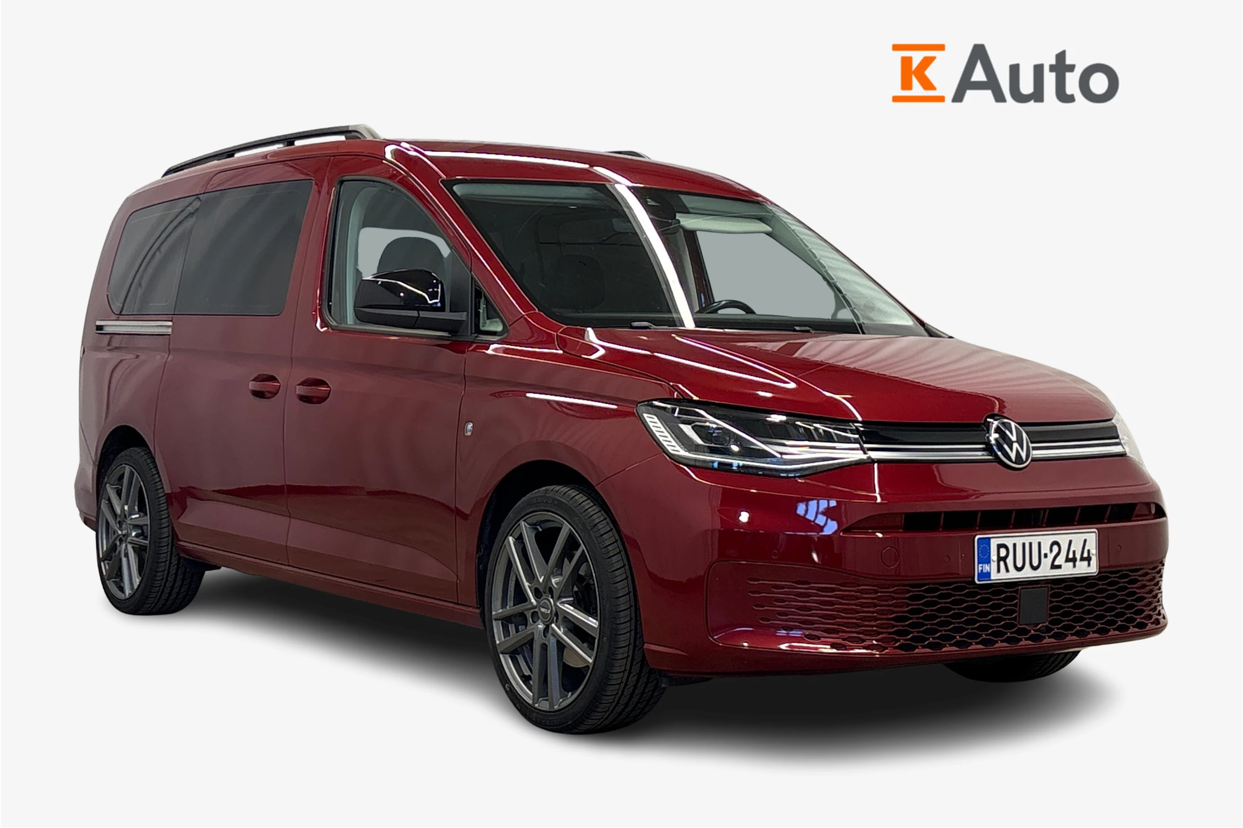 punainen Volkswagen Caddy Maxi 2022 kuva 1.