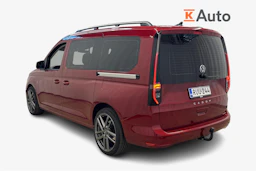 punainen Volkswagen Caddy Maxi 2022 kuva 2.