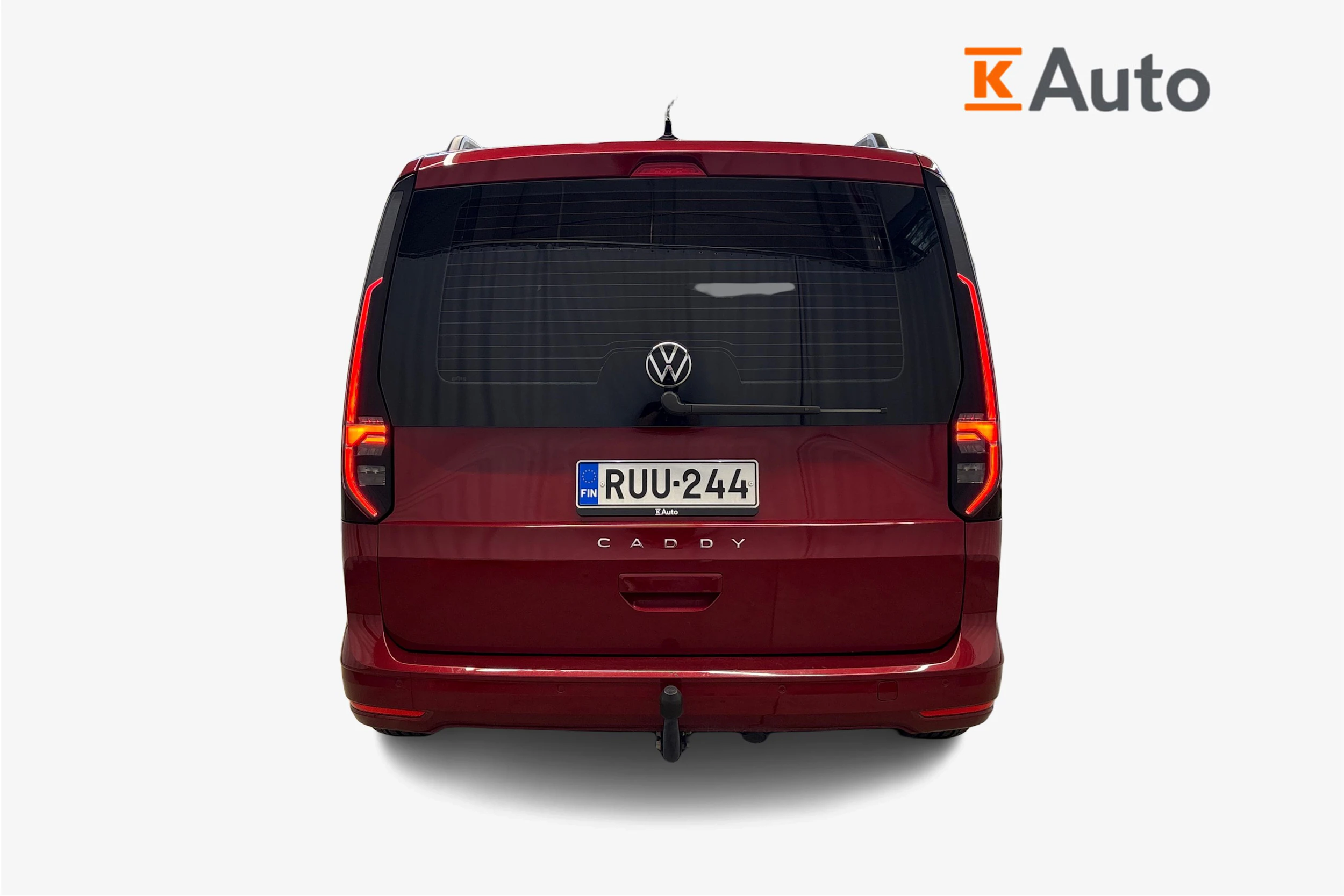 punainen Volkswagen Caddy Maxi 2022 kuva 3.