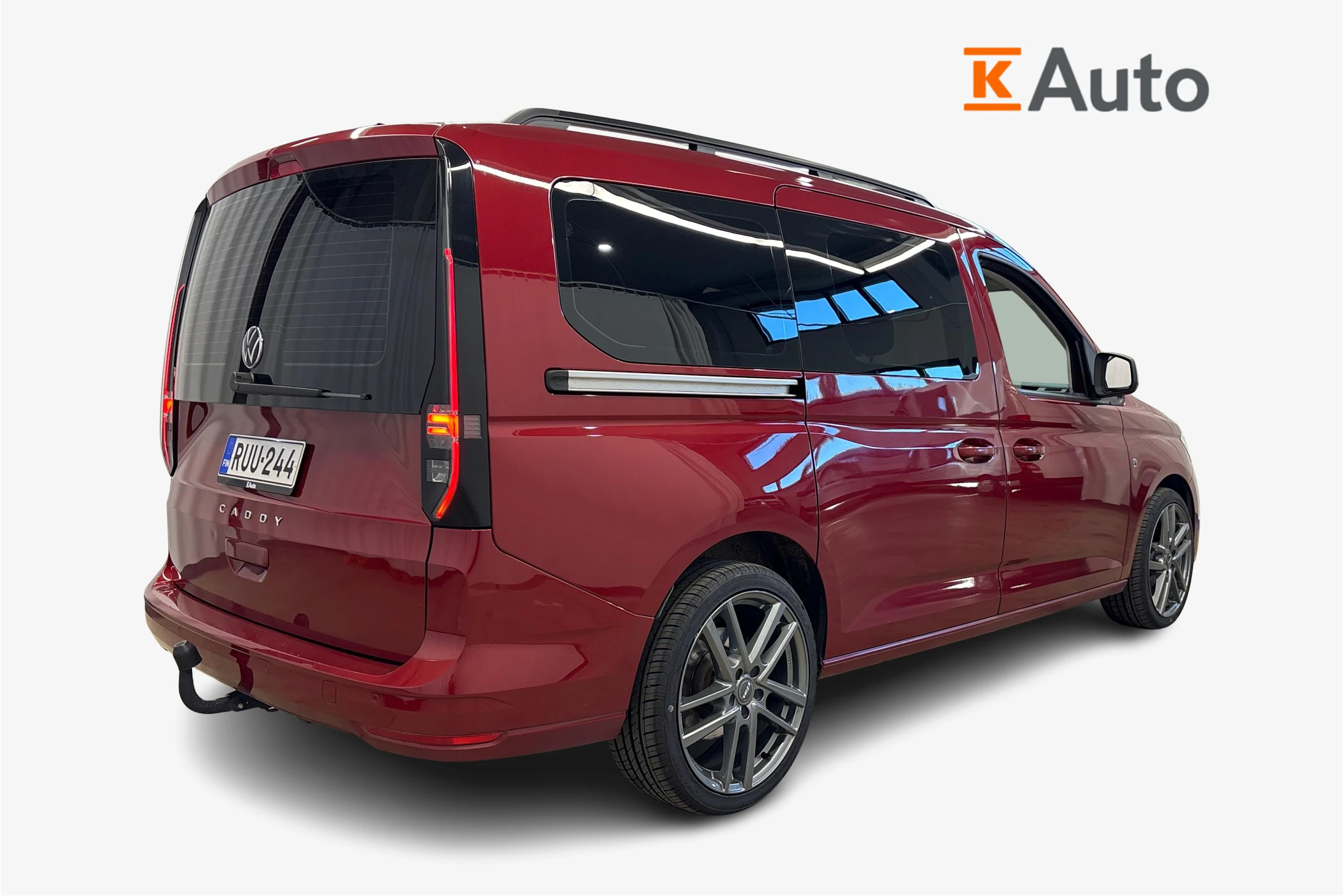 punainen Volkswagen Caddy Maxi 2022 kuva 5.
