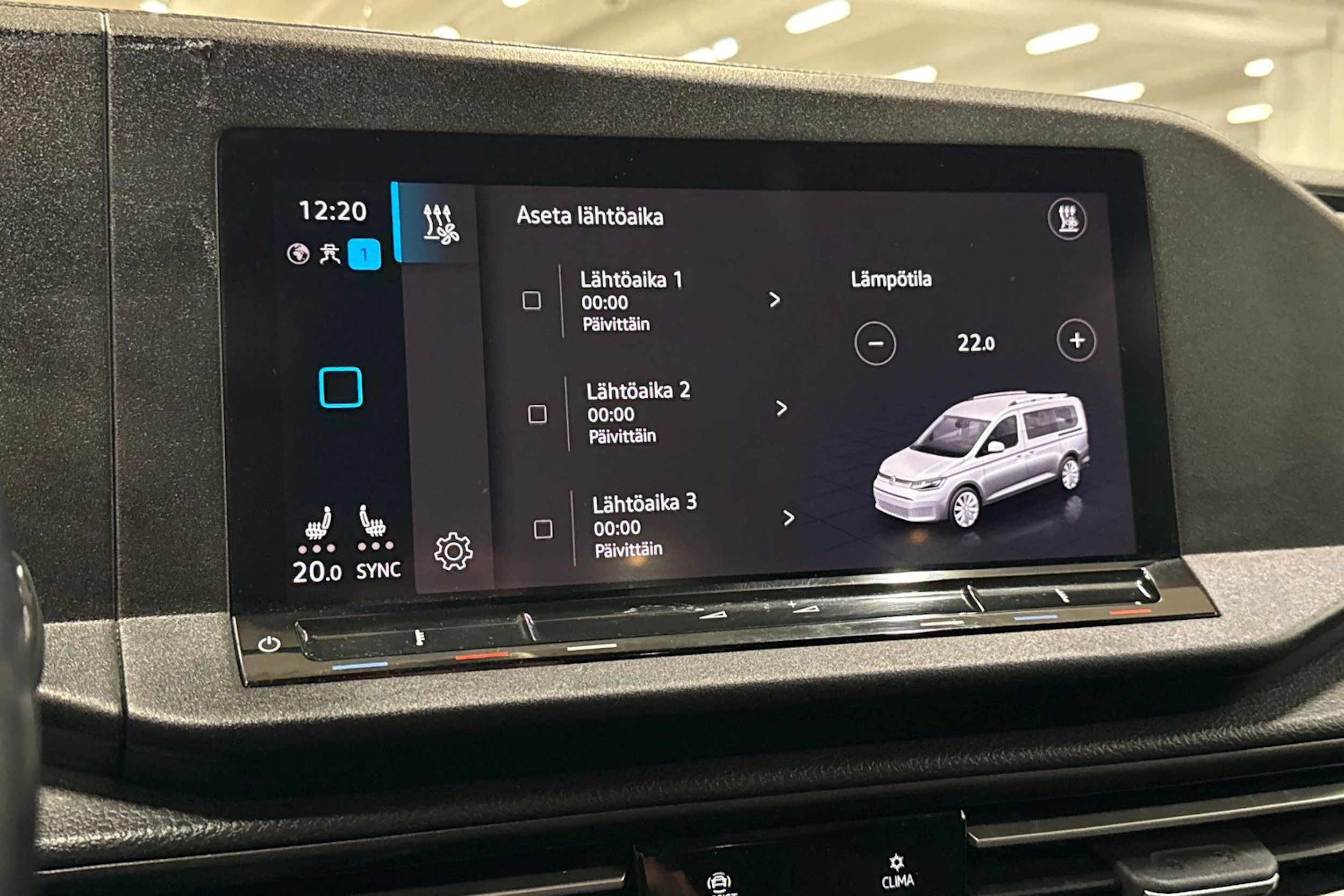 met. harmaa Volkswagen Caddy Maxi 2023 kuva 27.