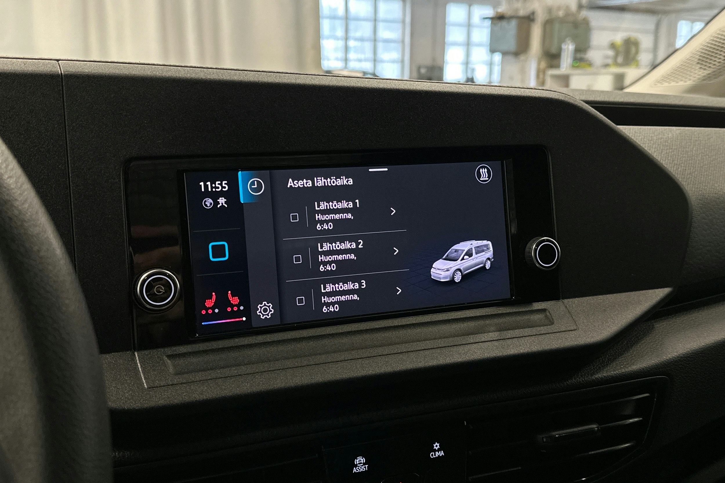 valkoinen Volkswagen Caddy Maxi 2023 kuva 18.