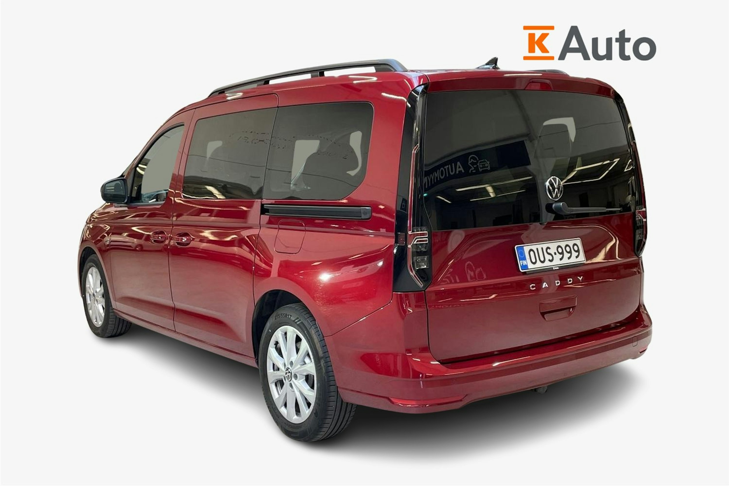 punainen Volkswagen Caddy Maxi 2023 kuva 2.