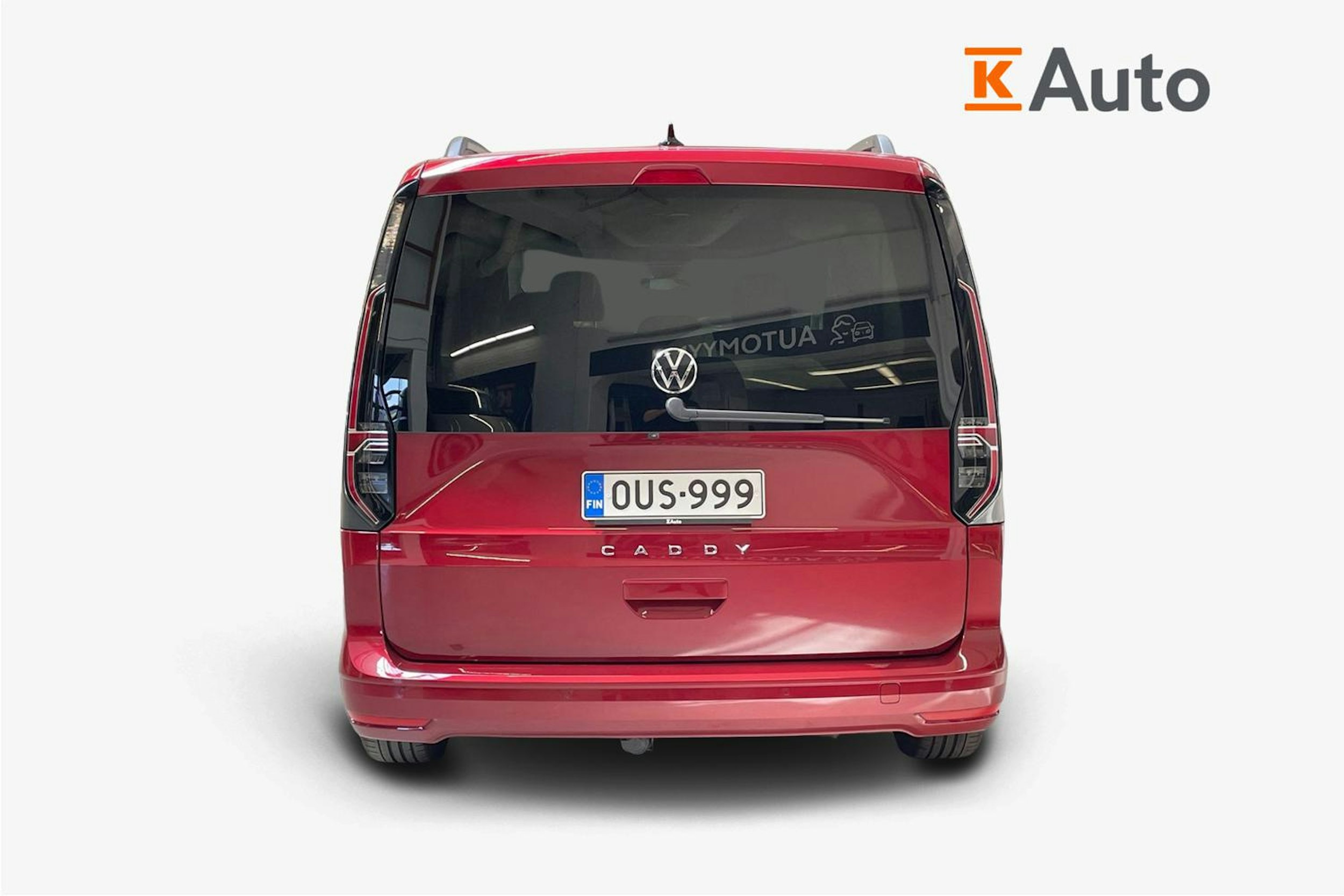 punainen Volkswagen Caddy Maxi 2023 kuva 3.