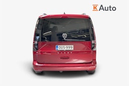 punainen Volkswagen Caddy Maxi 2023 kuva 3.