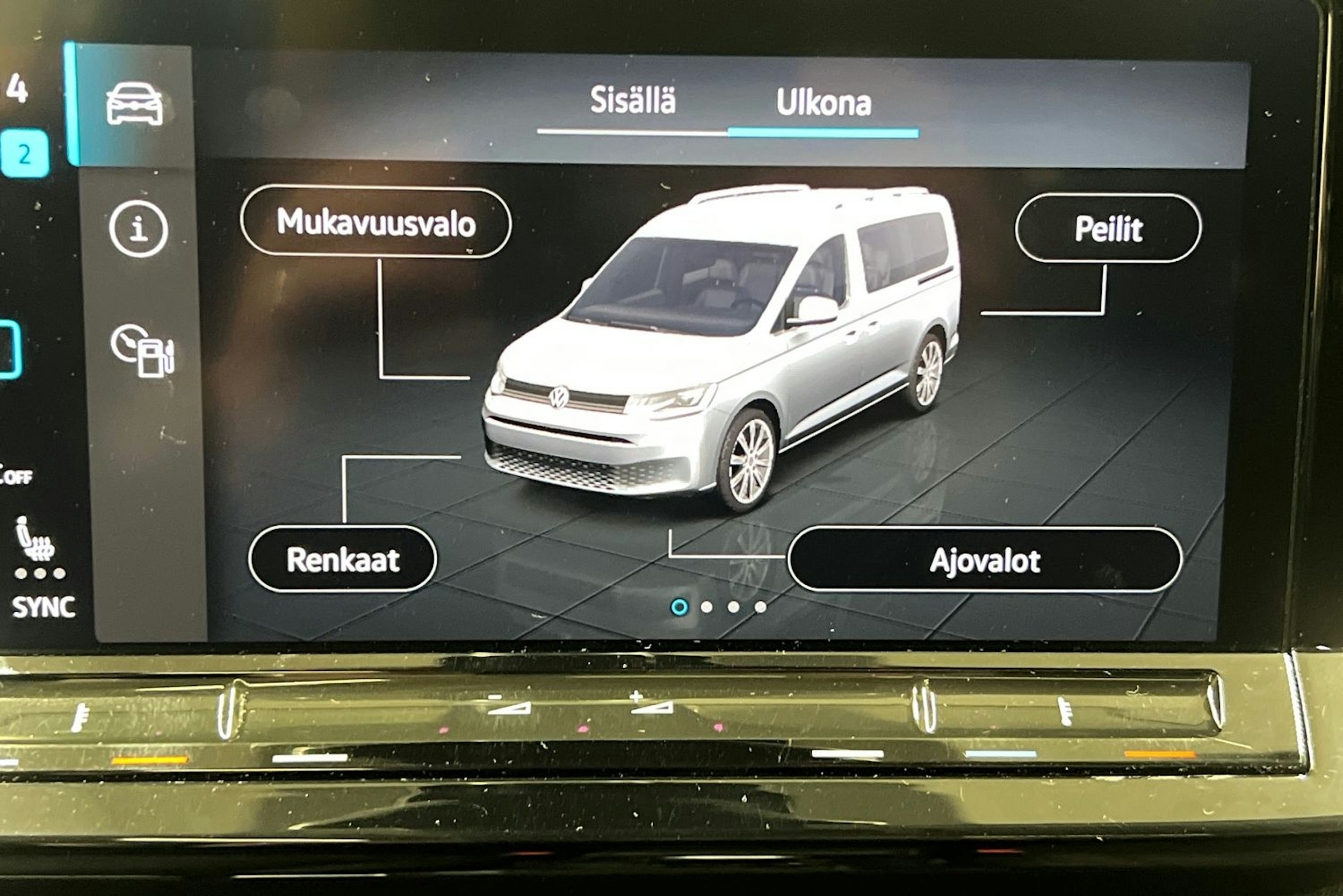 Harmaa Volkswagen Caddy Maxi 2023 kuva 22.