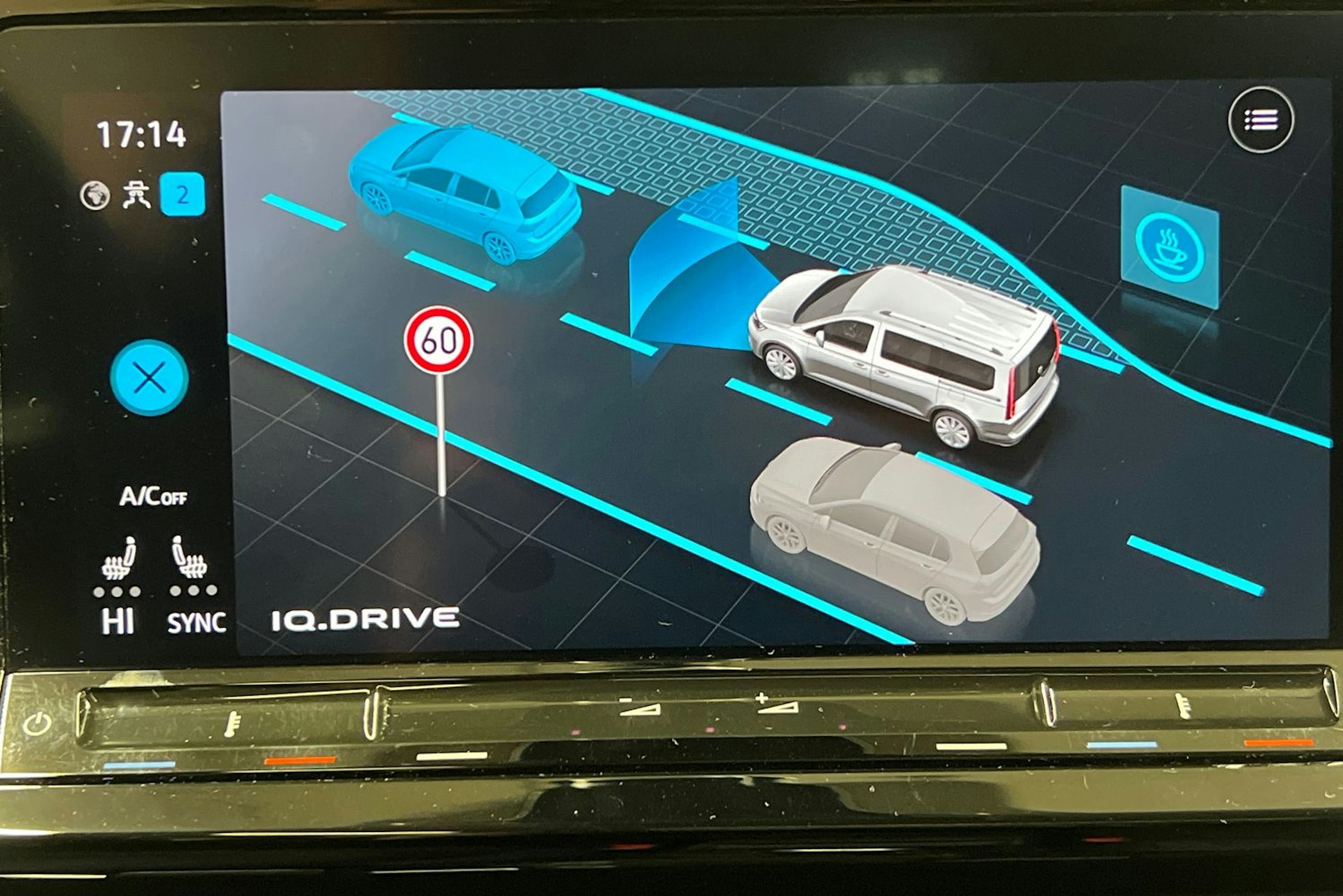 Harmaa Volkswagen Caddy Maxi 2023 kuva 23.