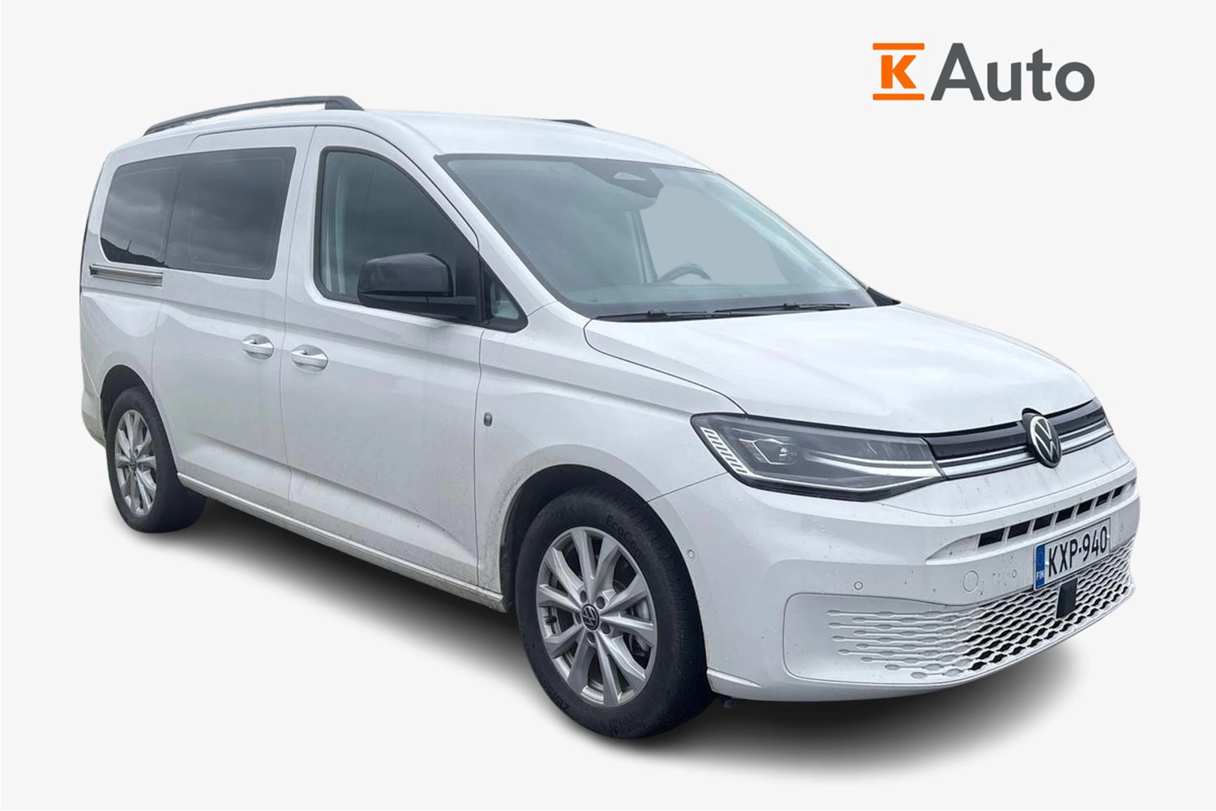 Valkoinen Volkswagen Caddy Maxi 2025 kuva 1.