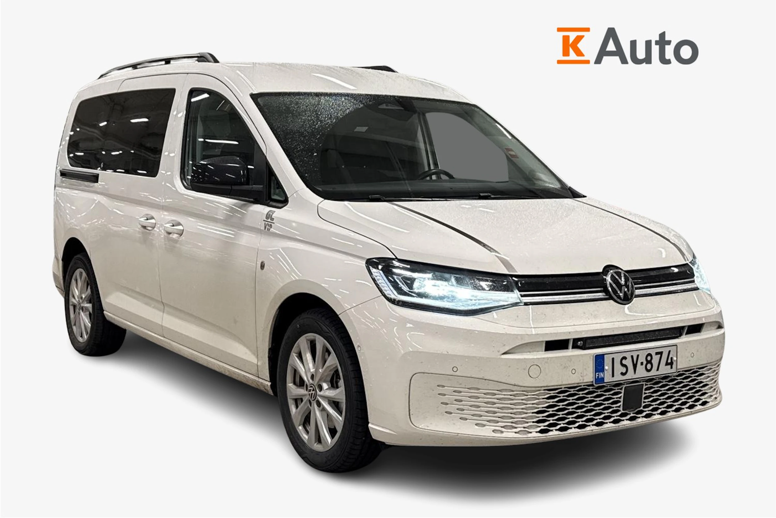 valkoinen Volkswagen Caddy Maxi 2026 kuva 1.