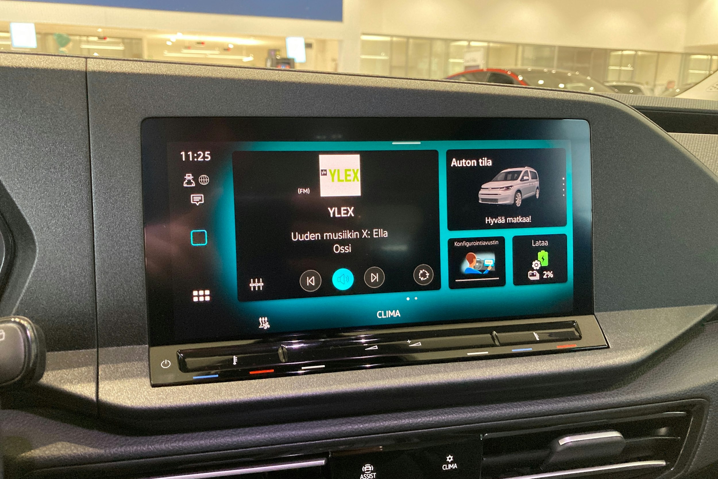 sininen Volkswagen Caddy Maxi 2026 kuva 15.