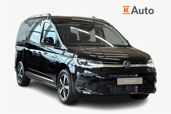Volkswagen Caddy Style PHEV 1.5 TSI OPF eHybrid 110kW DSG | Takuu 5 vuotta / 100000 km | 2+3+2 istuimet | 2x Renkaat