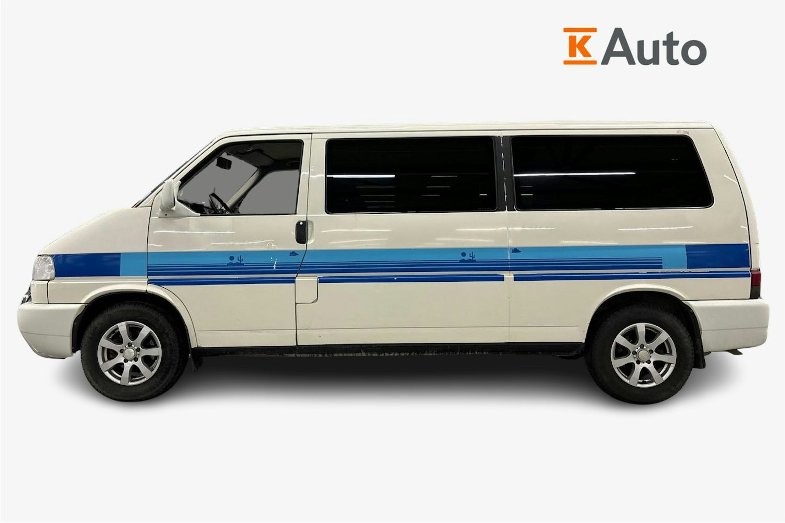 valkoinen Volkswagen Caravelle 2001 kuva 6.