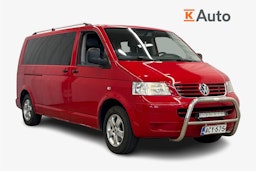 punainen Volkswagen Caravelle 2008 kuva 1.