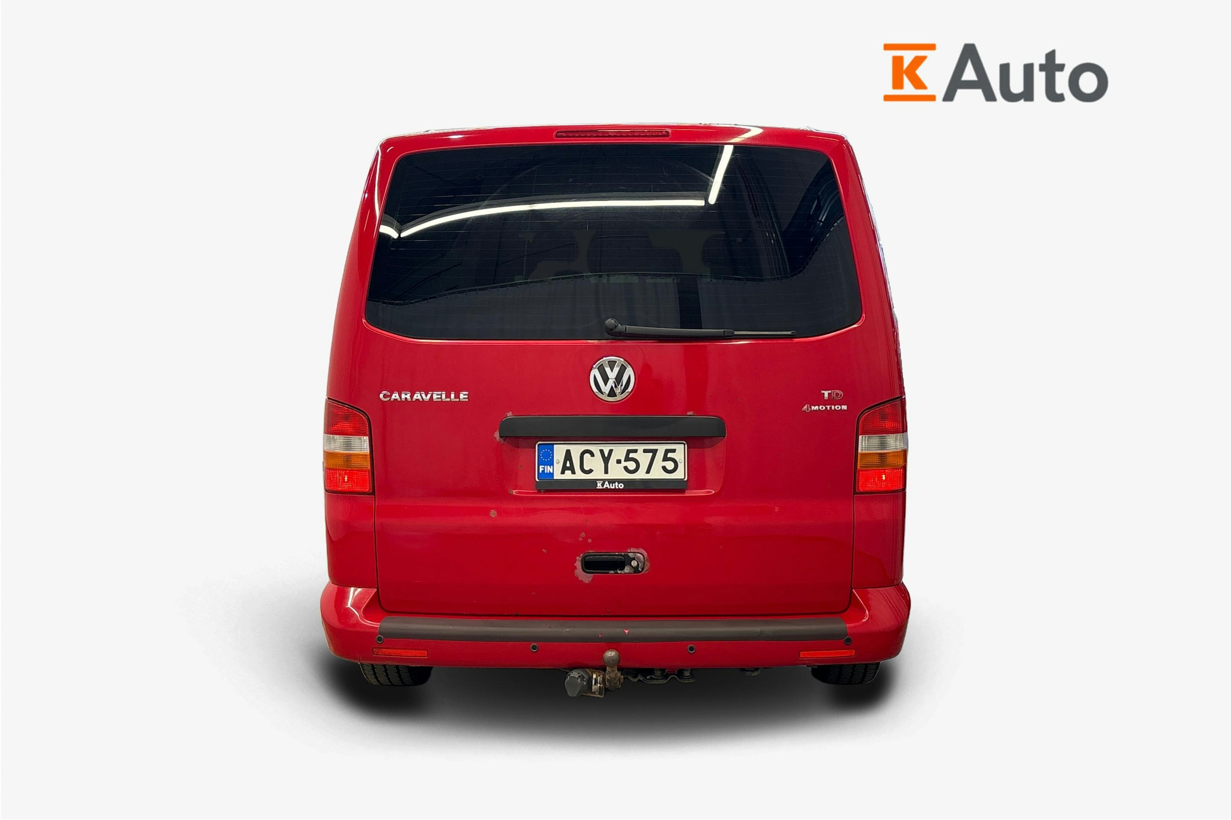 punainen Volkswagen Caravelle 2008 kuva 3.