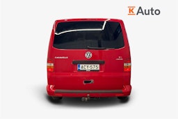 punainen Volkswagen Caravelle 2008 kuva 3.