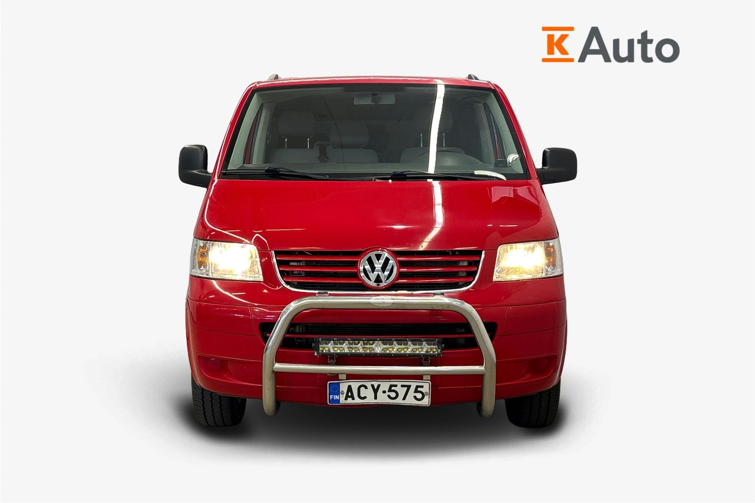 punainen Volkswagen Caravelle 2008 kuva 4.