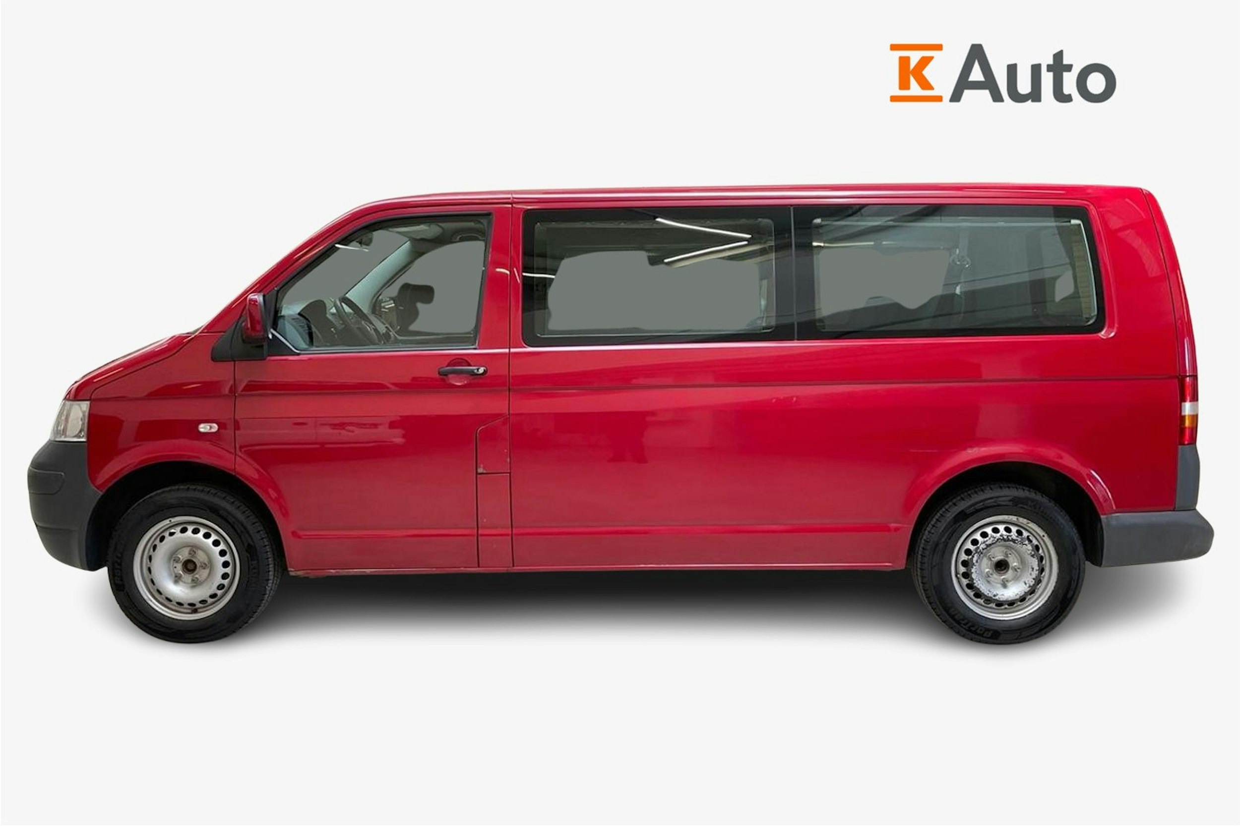 punainen Volkswagen Caravelle 2008 kuva 6.
