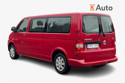 punainen Volkswagen Caravelle 2010 kuva 2.