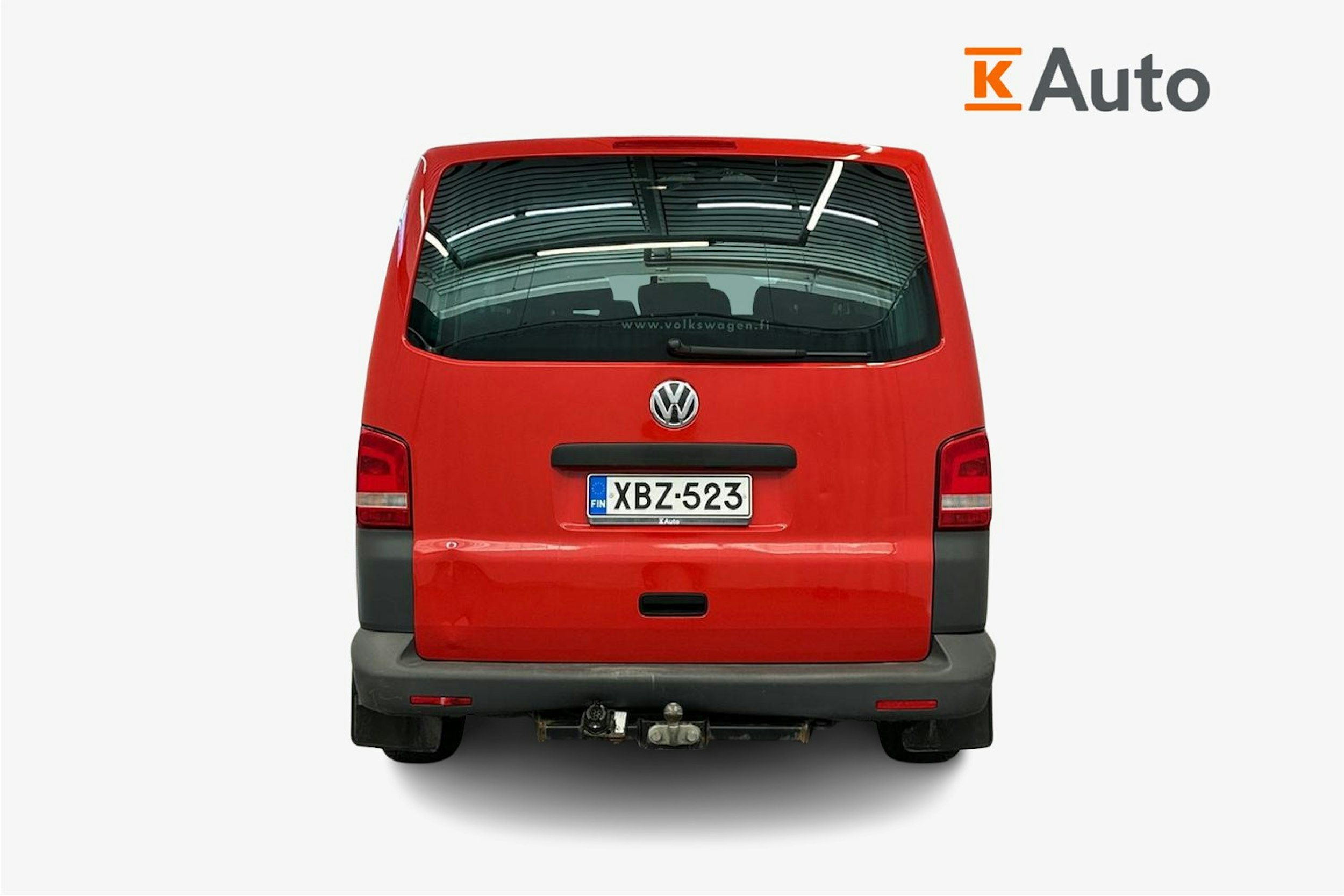 Punainen Volkswagen CARAVELLE 2012 kuva 3.