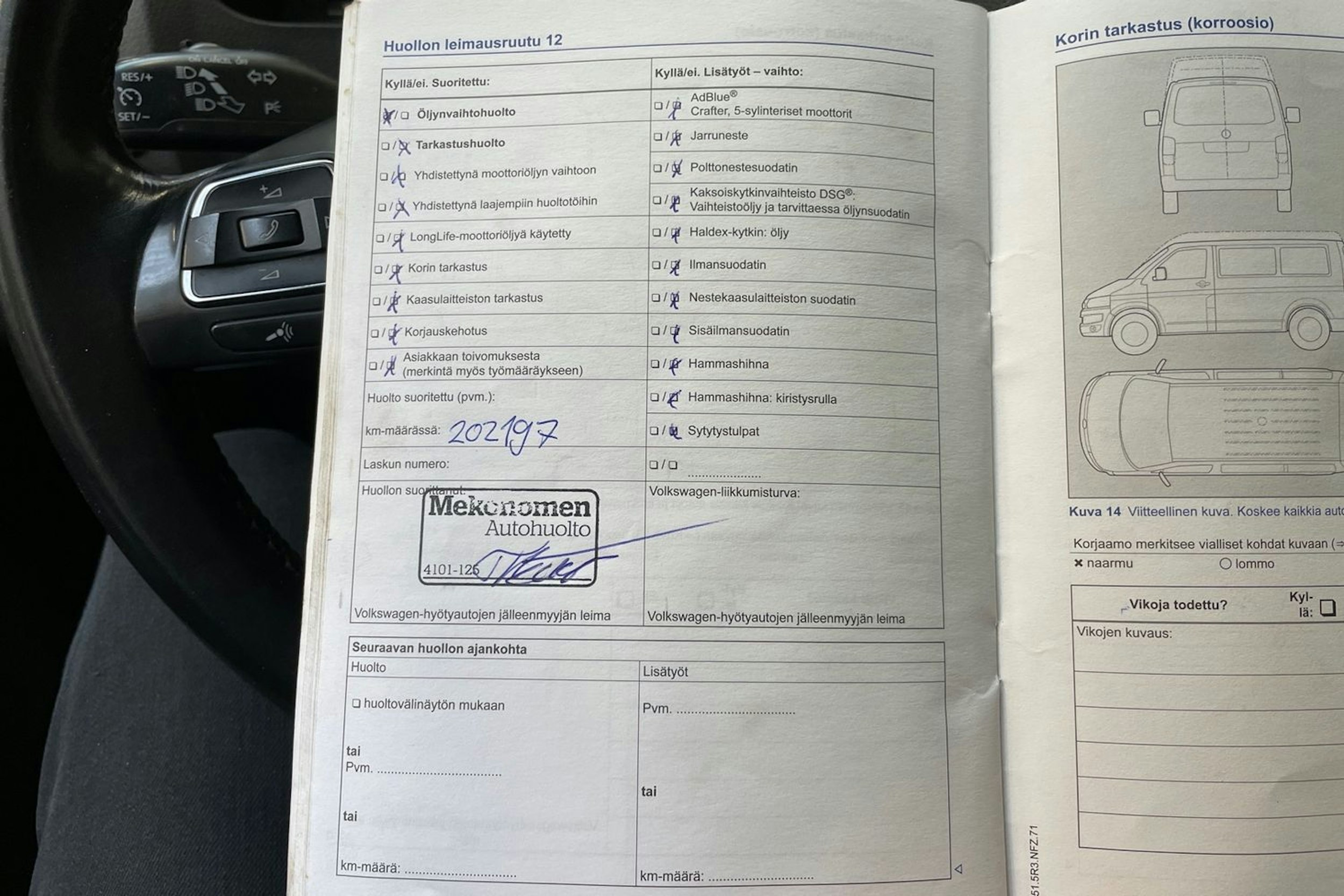 ruskea (beige) Volkswagen Caravelle 2014 kuva 25.