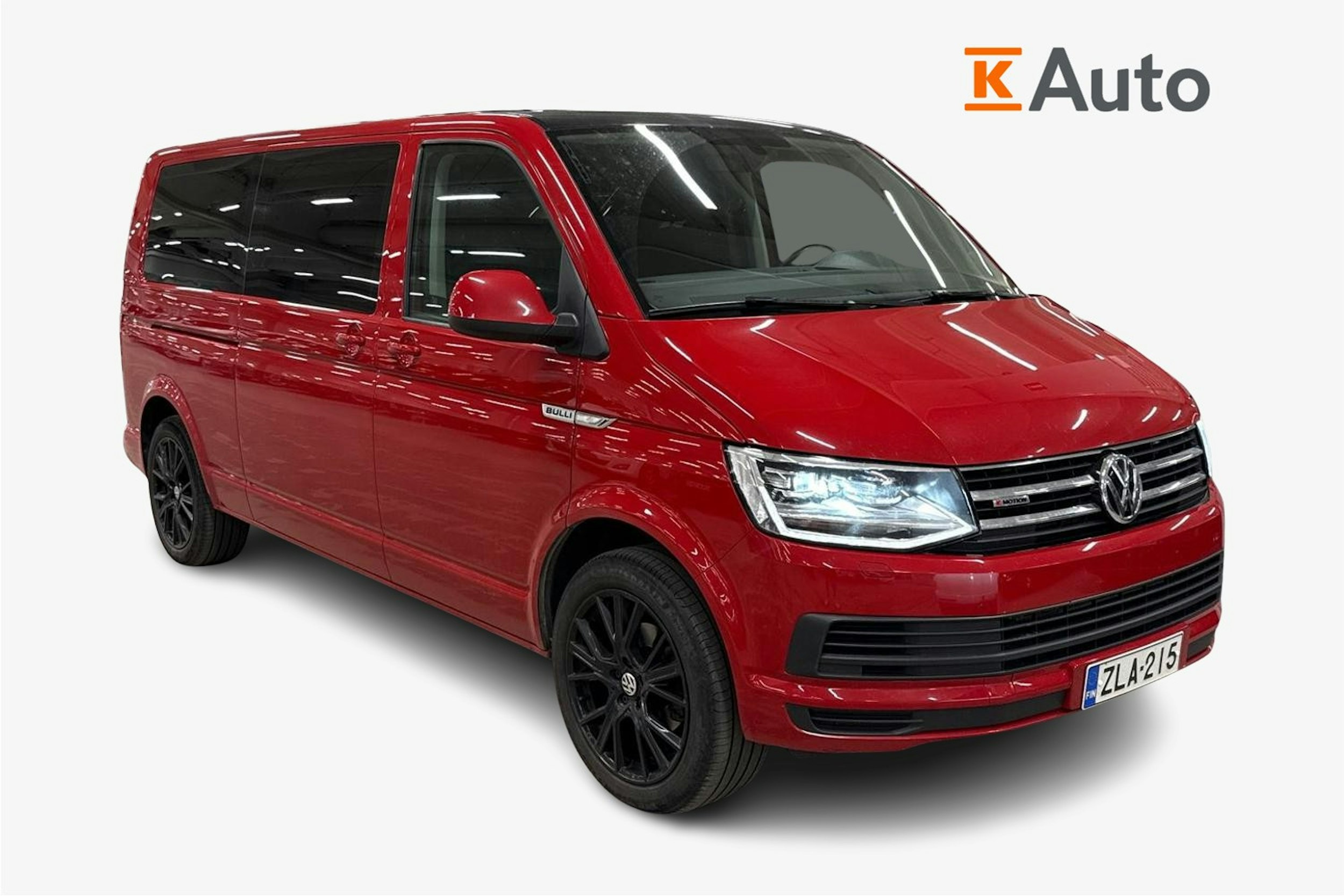 punainen Volkswagen Caravelle 2016 kuva 1.