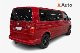 punainen Volkswagen Caravelle 2016 kuva 2.