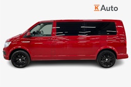 punainen Volkswagen Caravelle 2016 kuva 6.