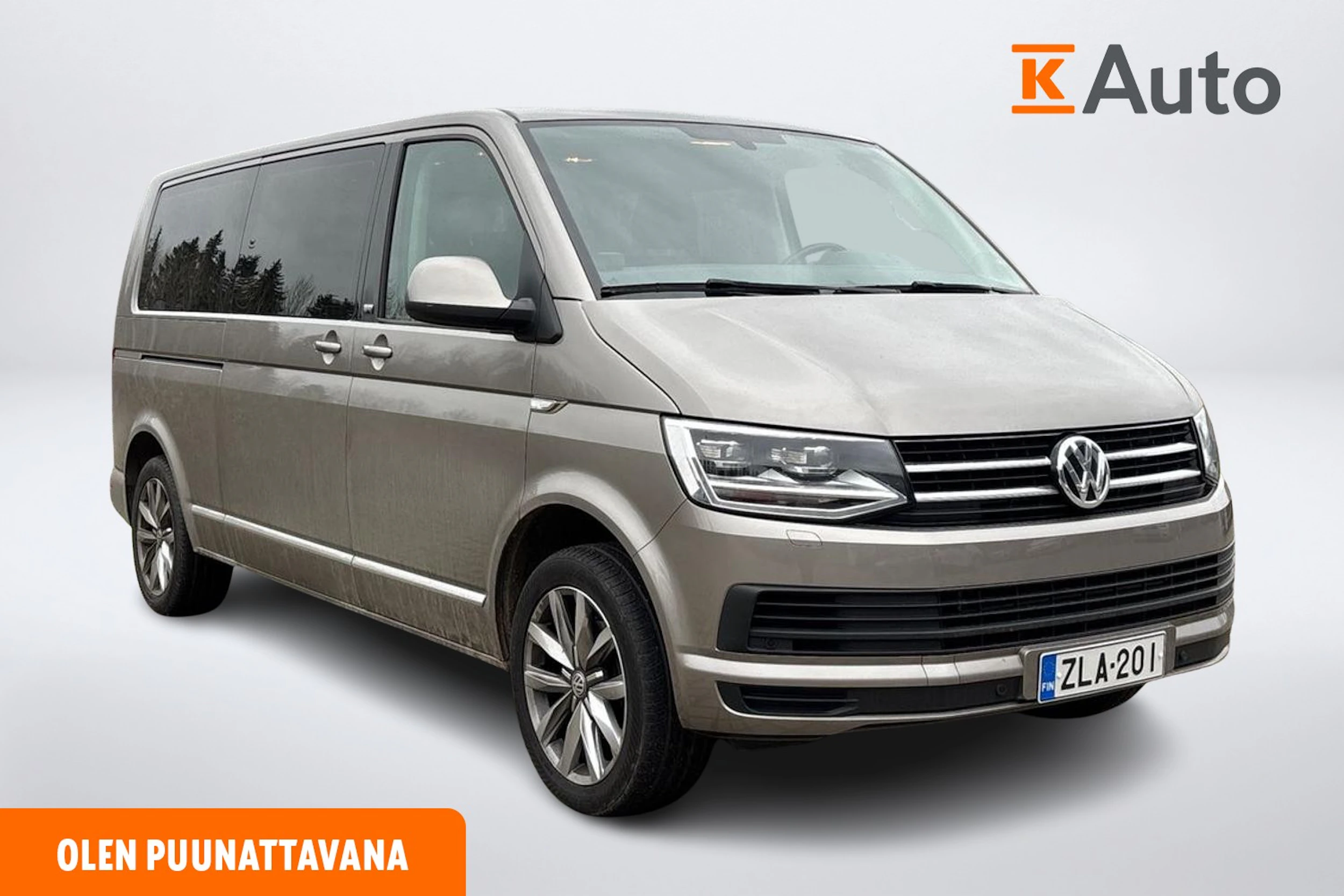 met. ruskea (beige) Volkswagen Caravelle 2017 kuva 1.