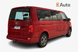 punainen Volkswagen Caravelle 2017 kuva 3.