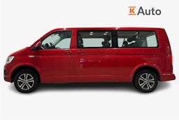 punainen Volkswagen Caravelle 2017 kuva 7.