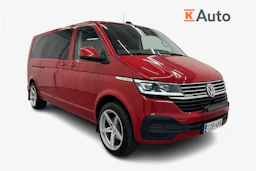 punainen Volkswagen Caravelle 2020 kuva 1.