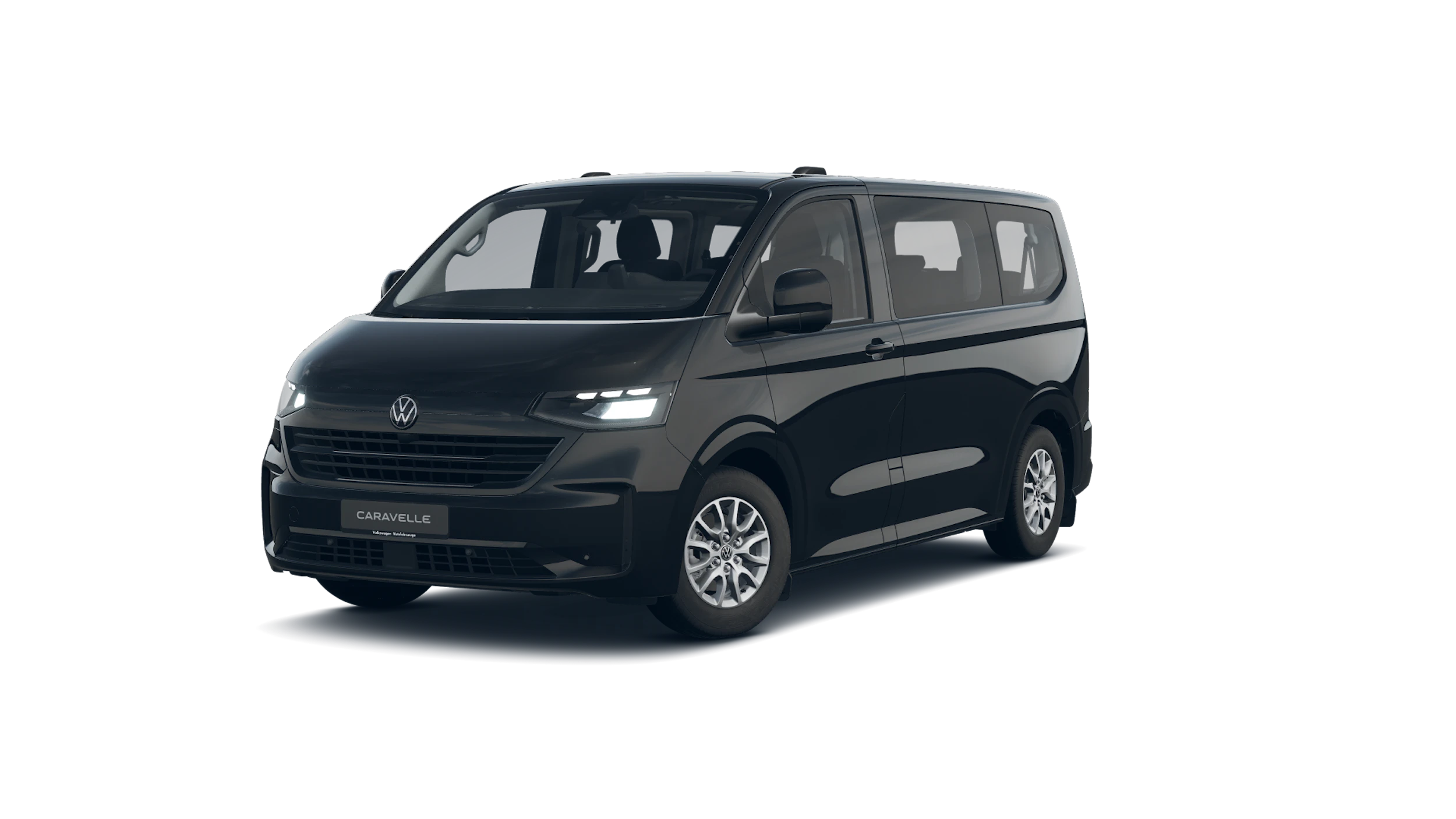 Midnight Black -musta metalliväri Volkswagen Caravelle 2026 kuva 3.
