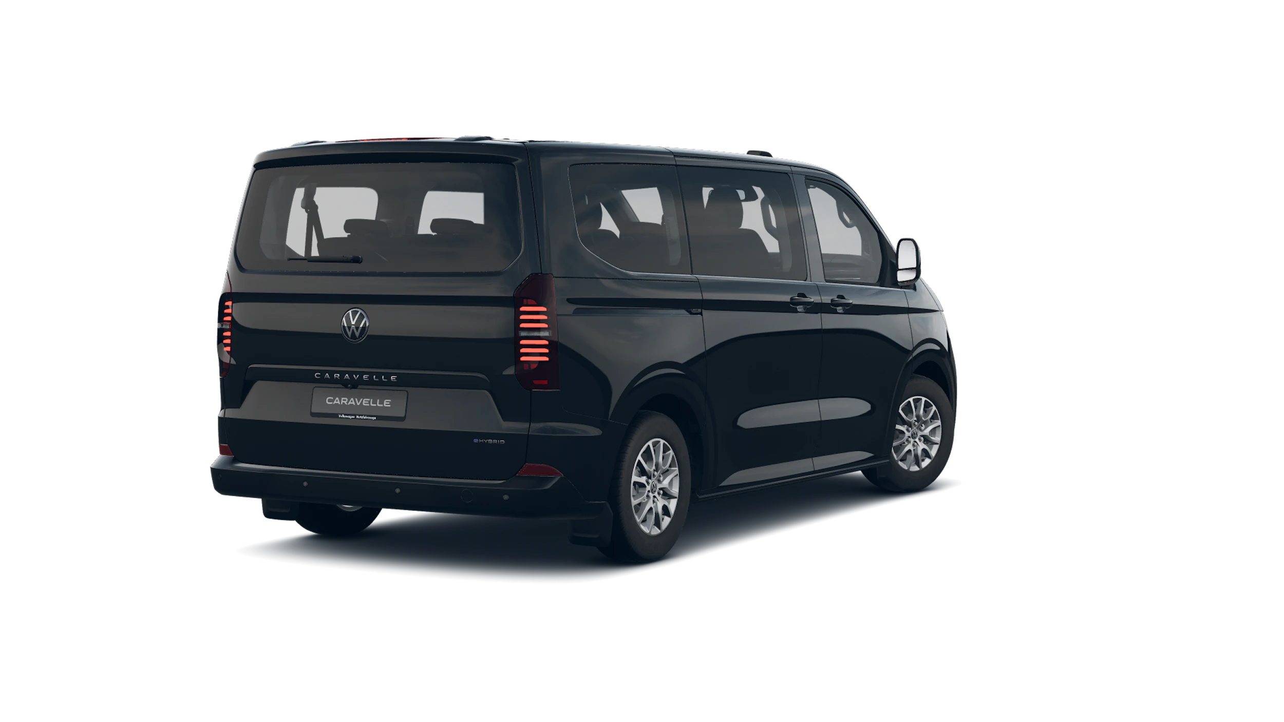 Midnight Black -musta metalliväri Volkswagen Caravelle 2026 kuva 7.