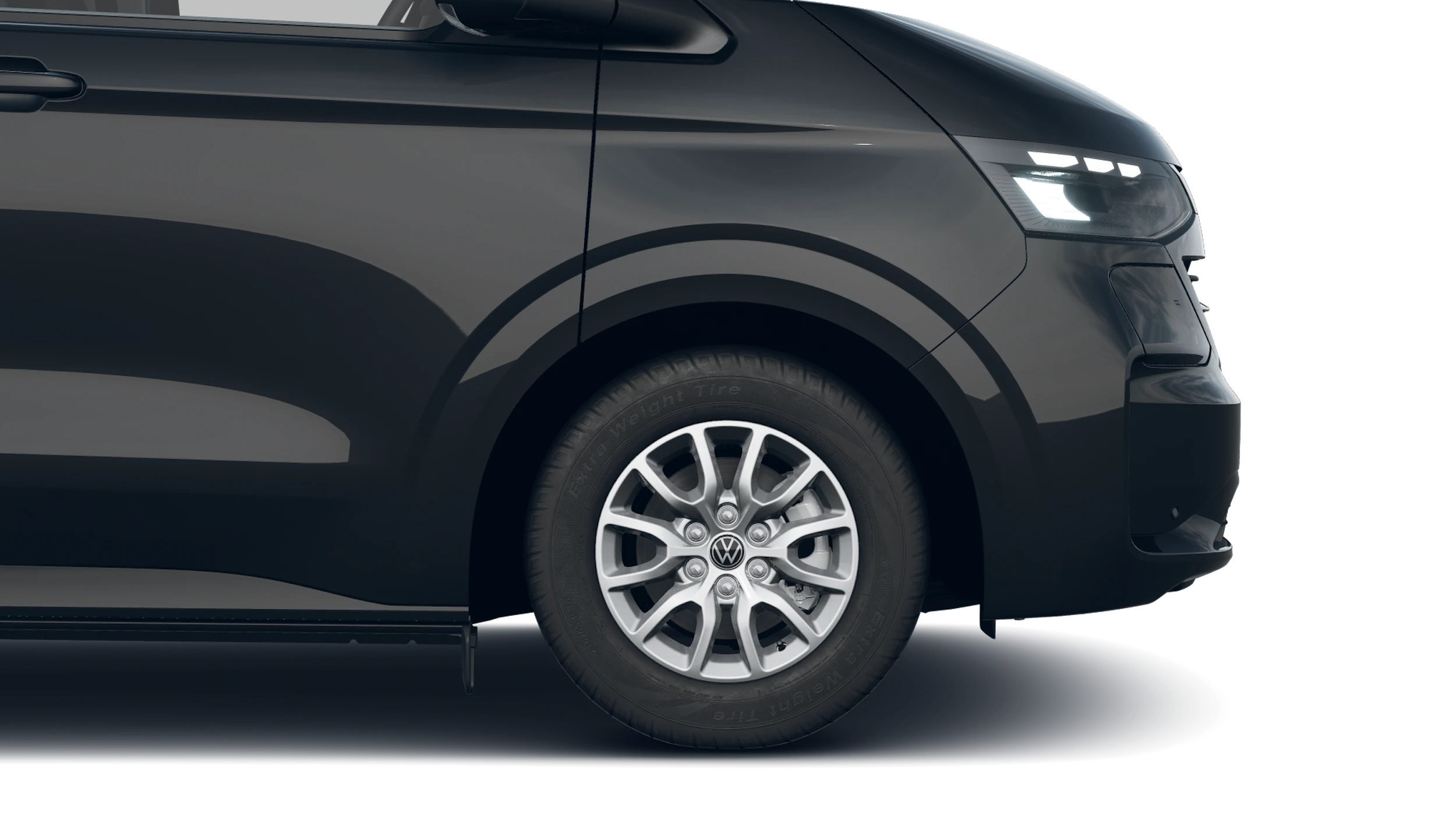 Midnight Black -musta metalliväri Volkswagen Caravelle 2026 kuva 9.