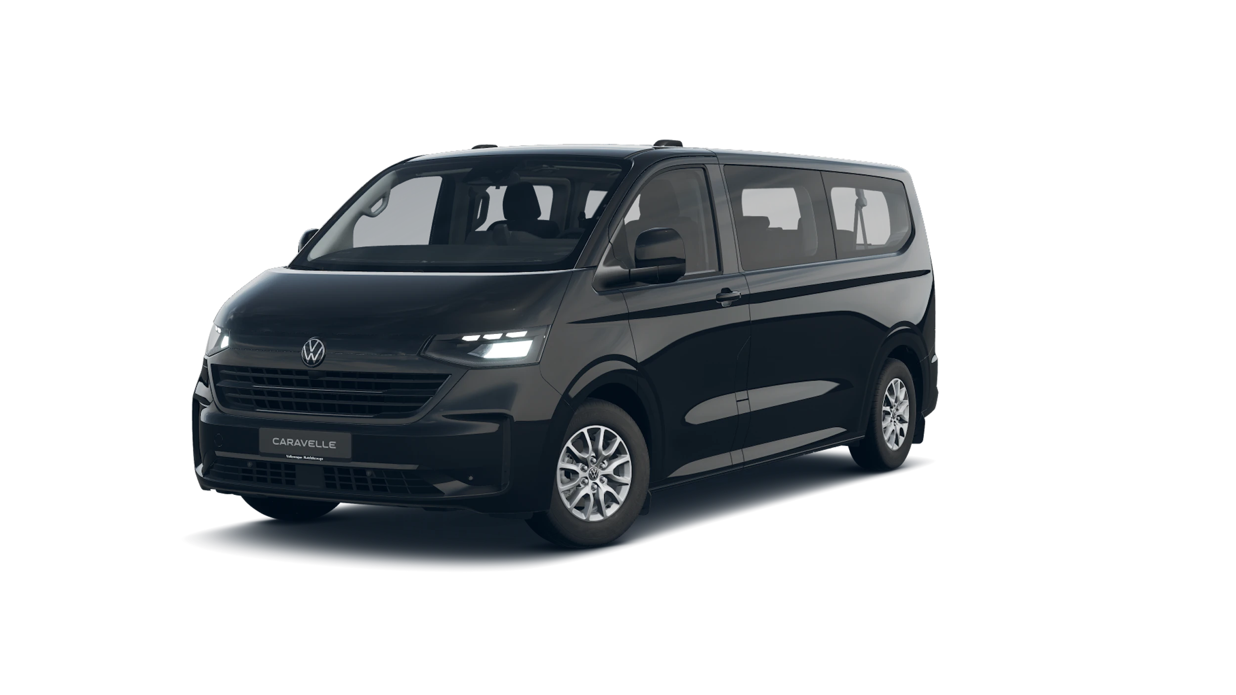 Midnight Black -musta metalliväri Volkswagen Caravelle 2026 kuva 3.