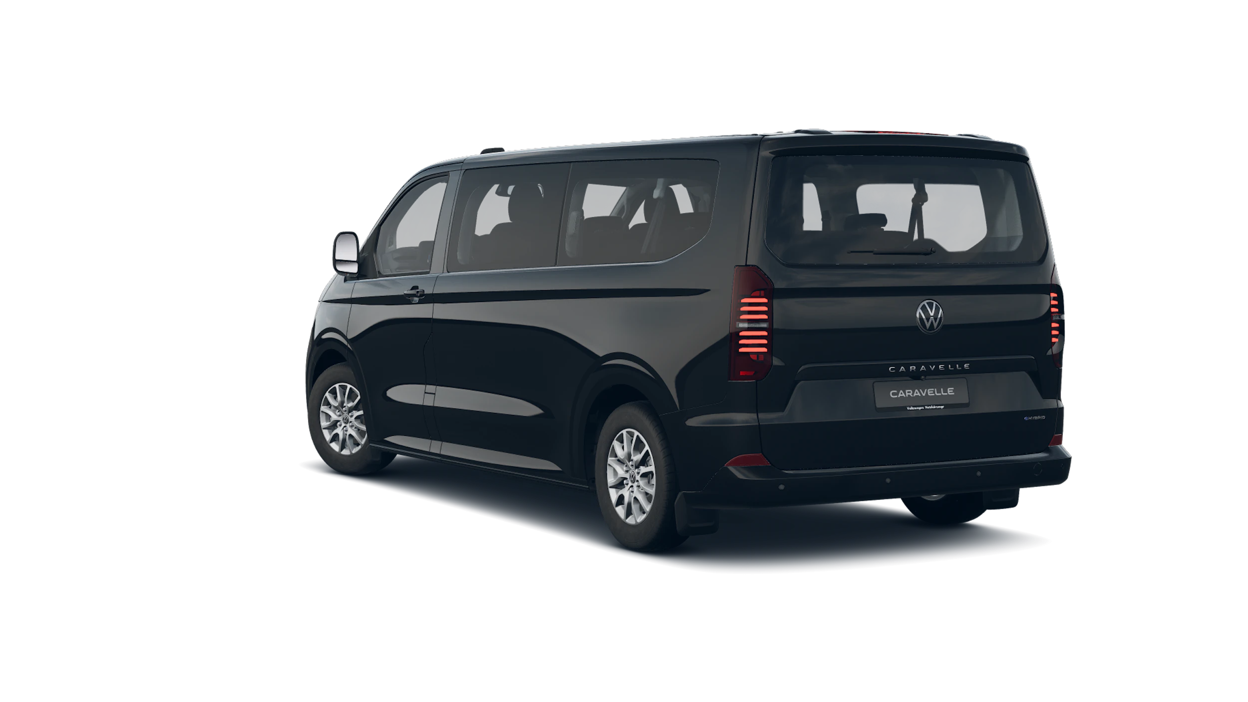 Midnight Black -musta metalliväri Volkswagen Caravelle 2026 kuva 5.