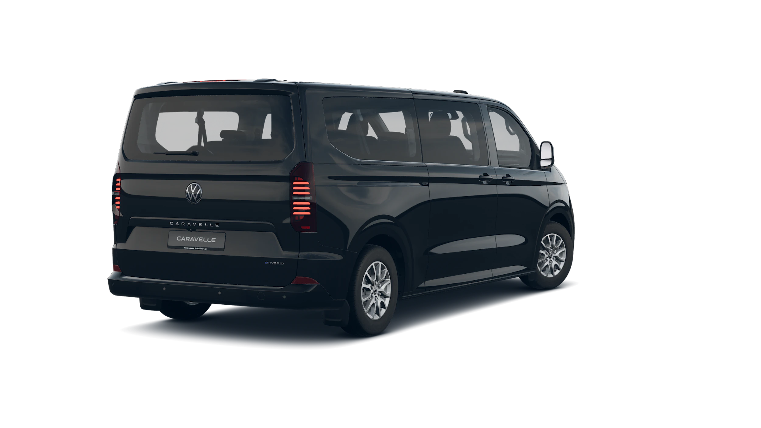 Midnight Black -musta metalliväri Volkswagen Caravelle 2026 kuva 7.